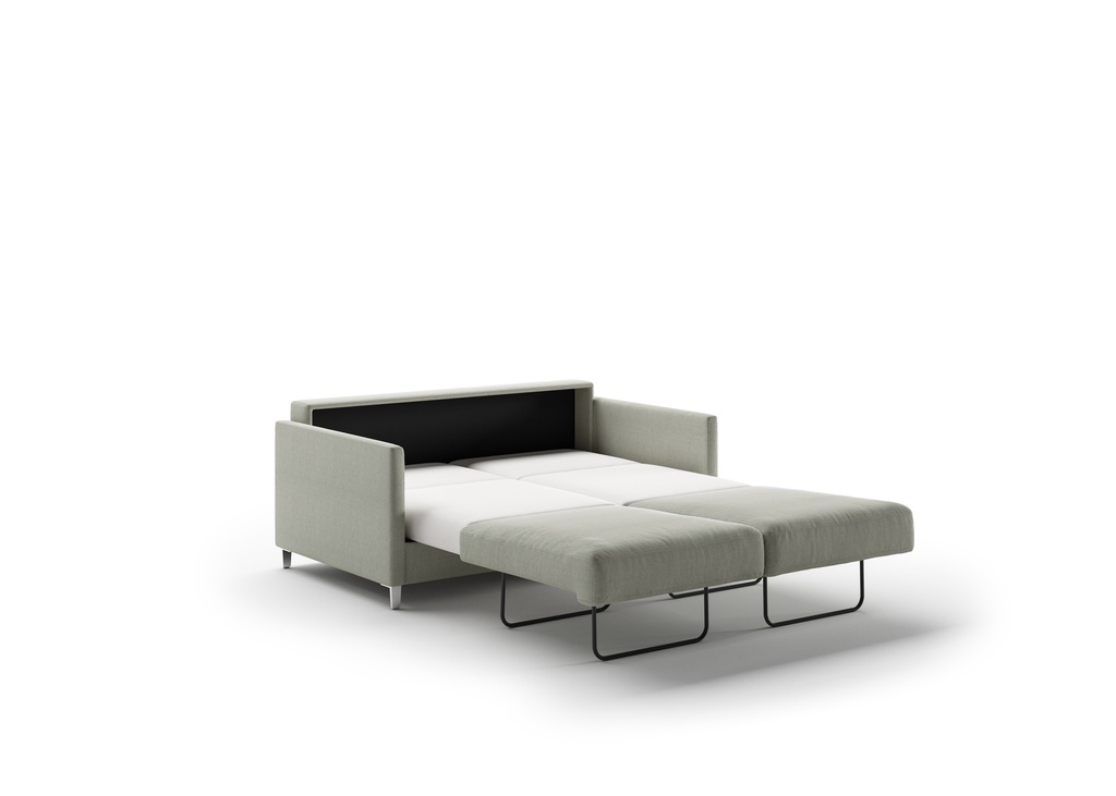 Elfin Queen Size Loveseat Sleeper - Lens 700 - 234/9 Chrome