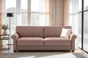 Casey Queen Size Loveseat Sleeper - Rene 01 - 104/6 Walnut