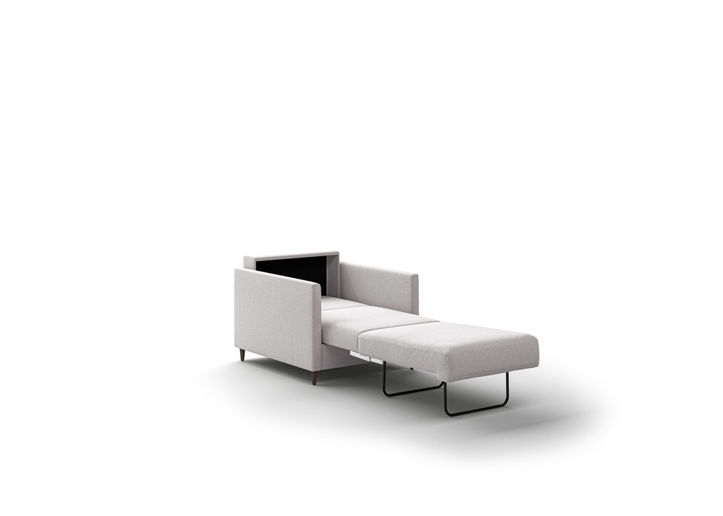 Elfin Cot Size Chair Sleeper - Rene 01 - 126/9 Walnut