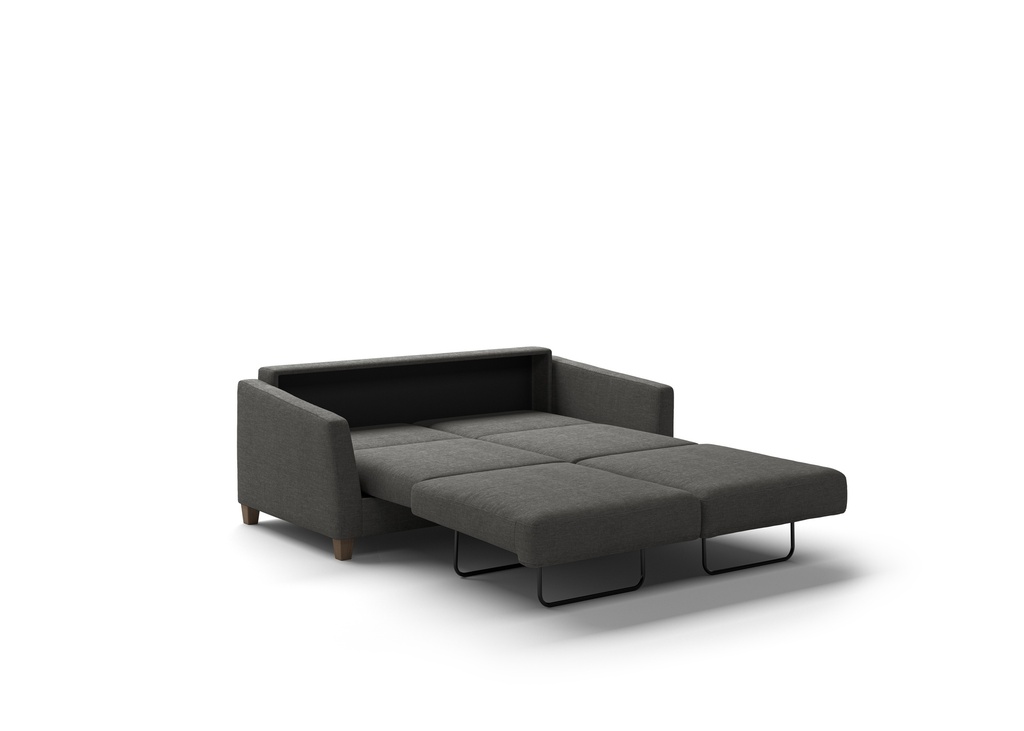 Monika Queen Size Loveseat Sleeper - Oliver 515 - 104/9 Walnut