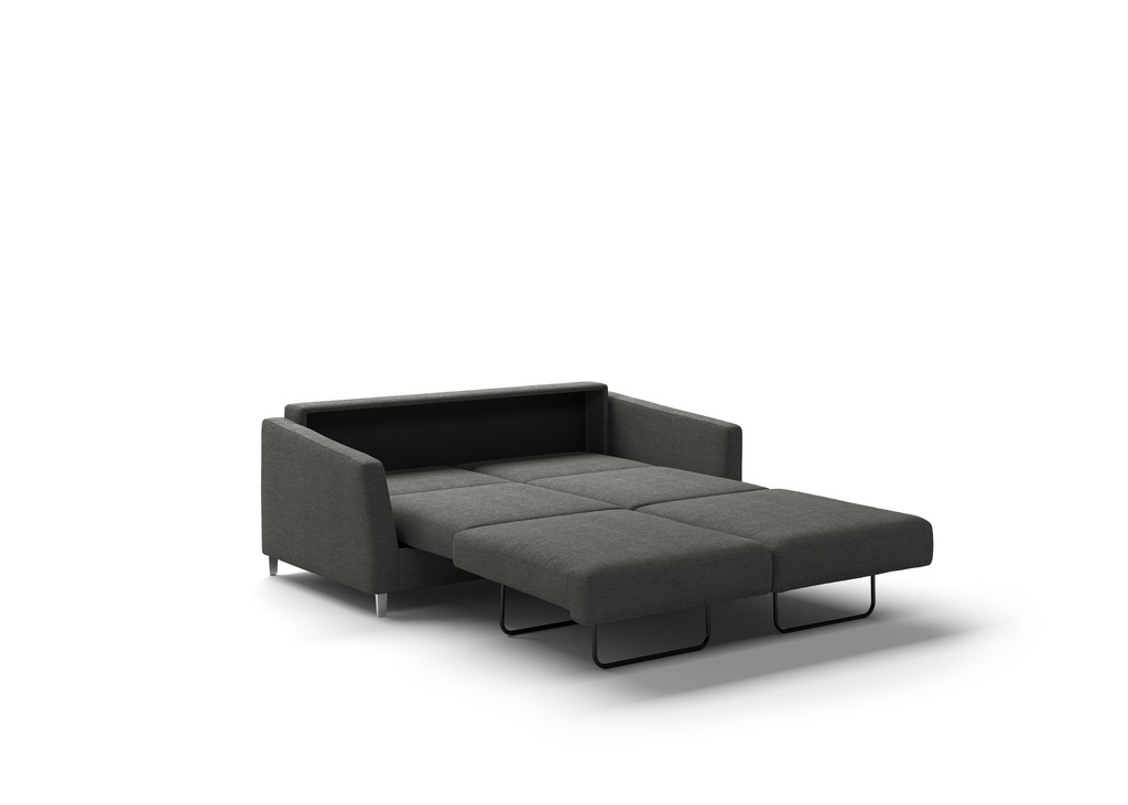 Monika Queen Size Loveseat Sleeper - Oliver 515 - 234/9 Chrome