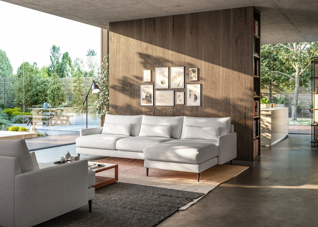 Liam Sofa Chaise Sectional (Reversible Chaise)