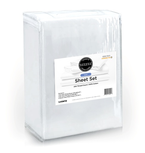[W-MATT-SHSE-COT] Sheet Set - Cot